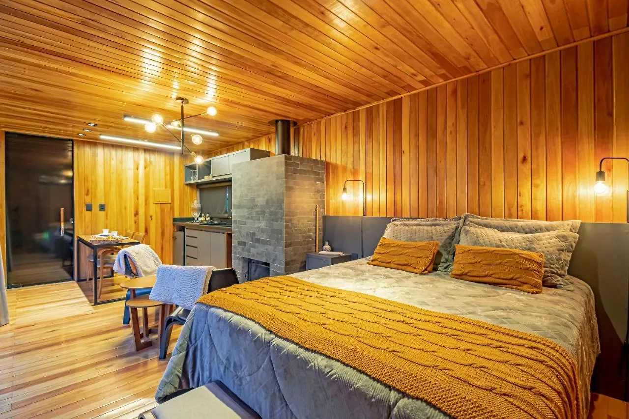 Cabanas Alto Padrao Com Jacuzzi, Lareira E Cachoeira Exclusiva Urupema