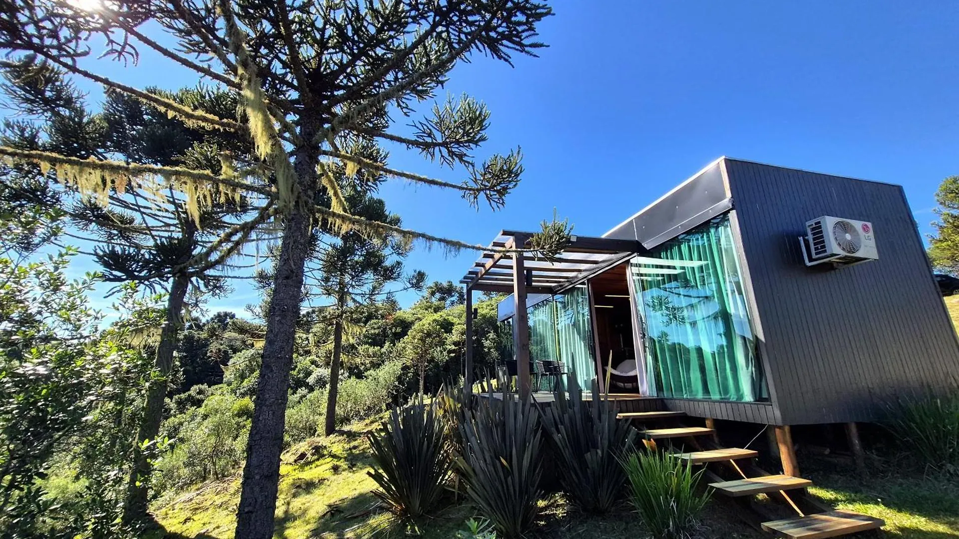 Apartamento Cabanas Alto Padrao Com Jacuzzi, Lareira E Cachoeira Exclusiva Urupema