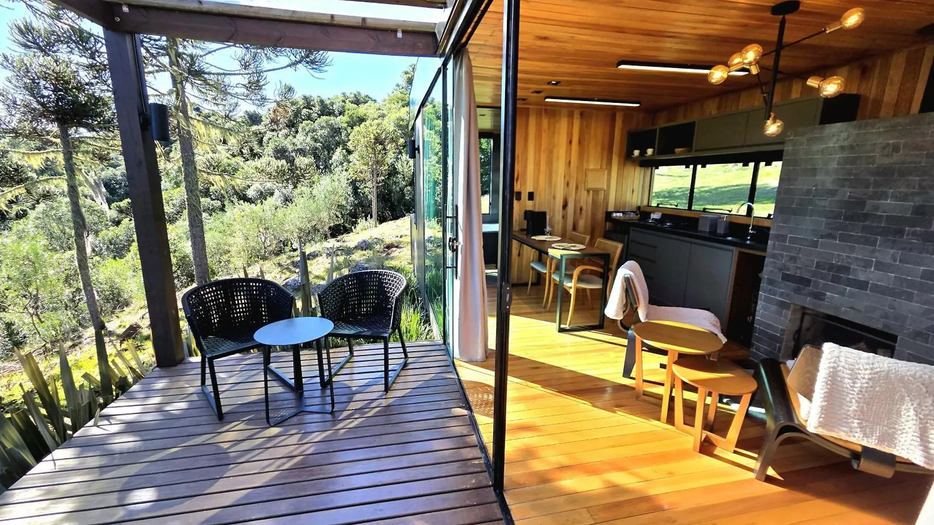 Apartamento Cabanas Alto Padrao Com Jacuzzi, Lareira E Cachoeira Exclusiva Urupema