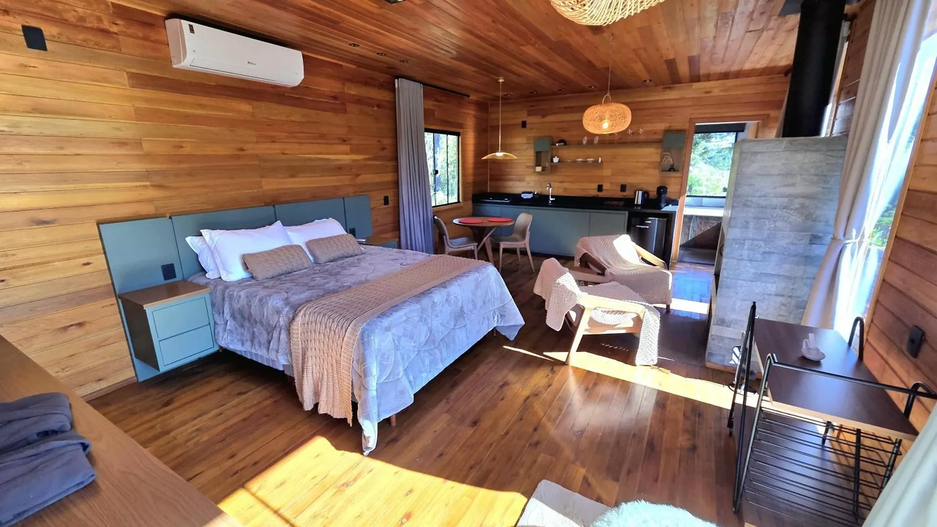 Cabanas Alto Padrao Com Jacuzzi, Lareira E Cachoeira Exclusiva Urupema Brasil