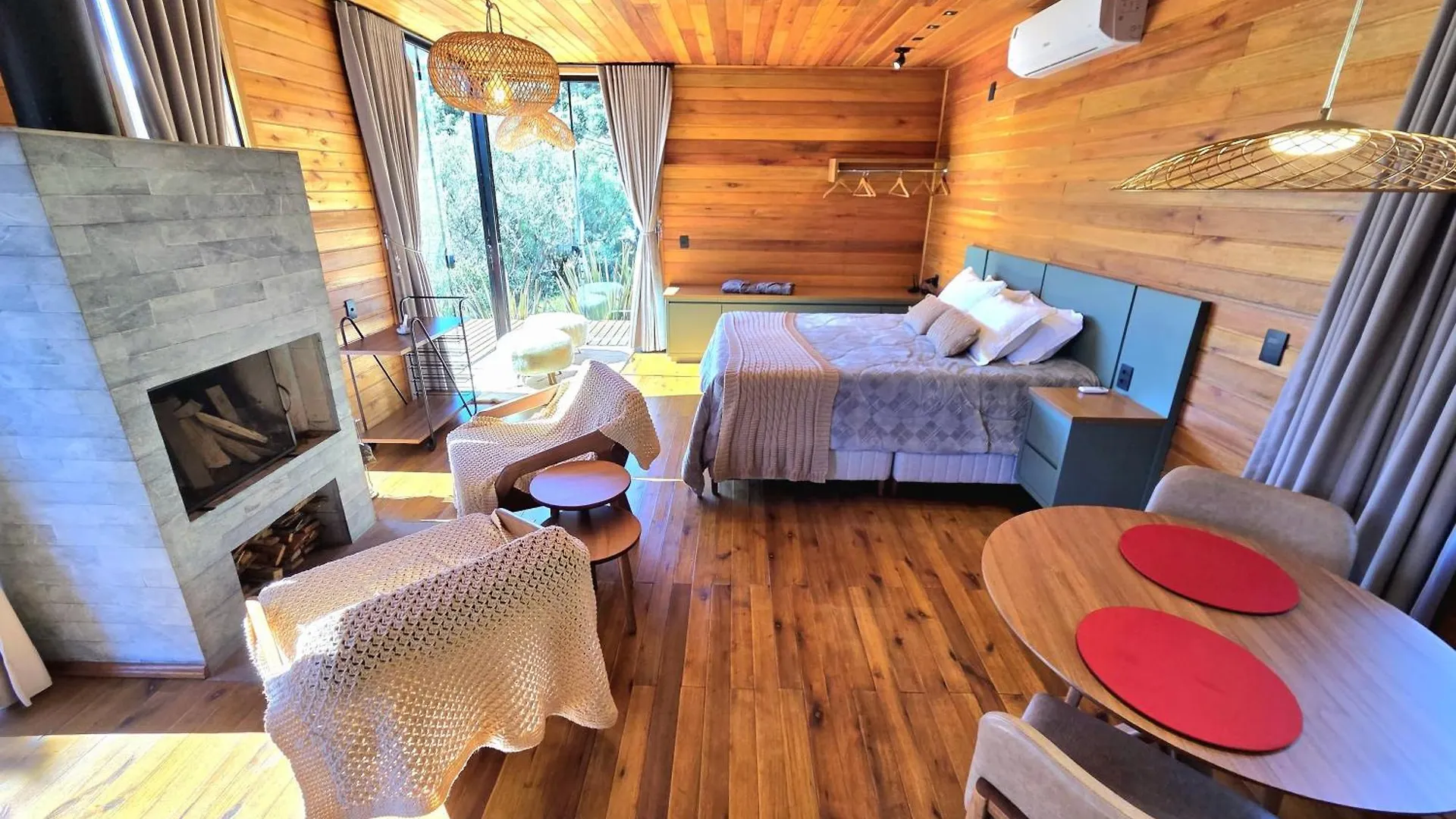 Apartamento Cabanas Alto Padrao Com Jacuzzi, Lareira E Cachoeira Exclusiva Urupema Brasil
