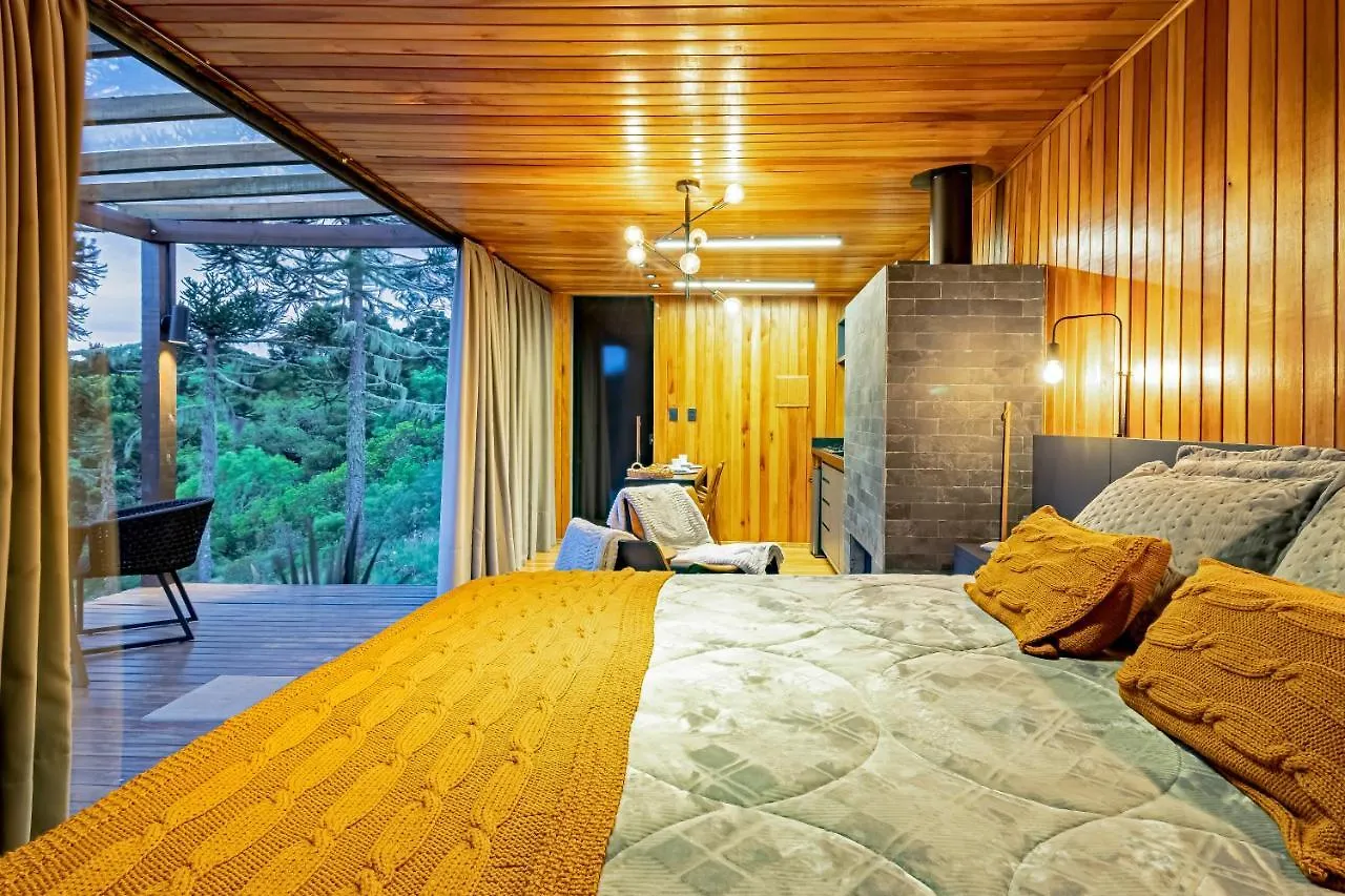 Cabanas Alto Padrao Com Jacuzzi, Lareira E Cachoeira Exclusiva Urupema 0*,  Brasil