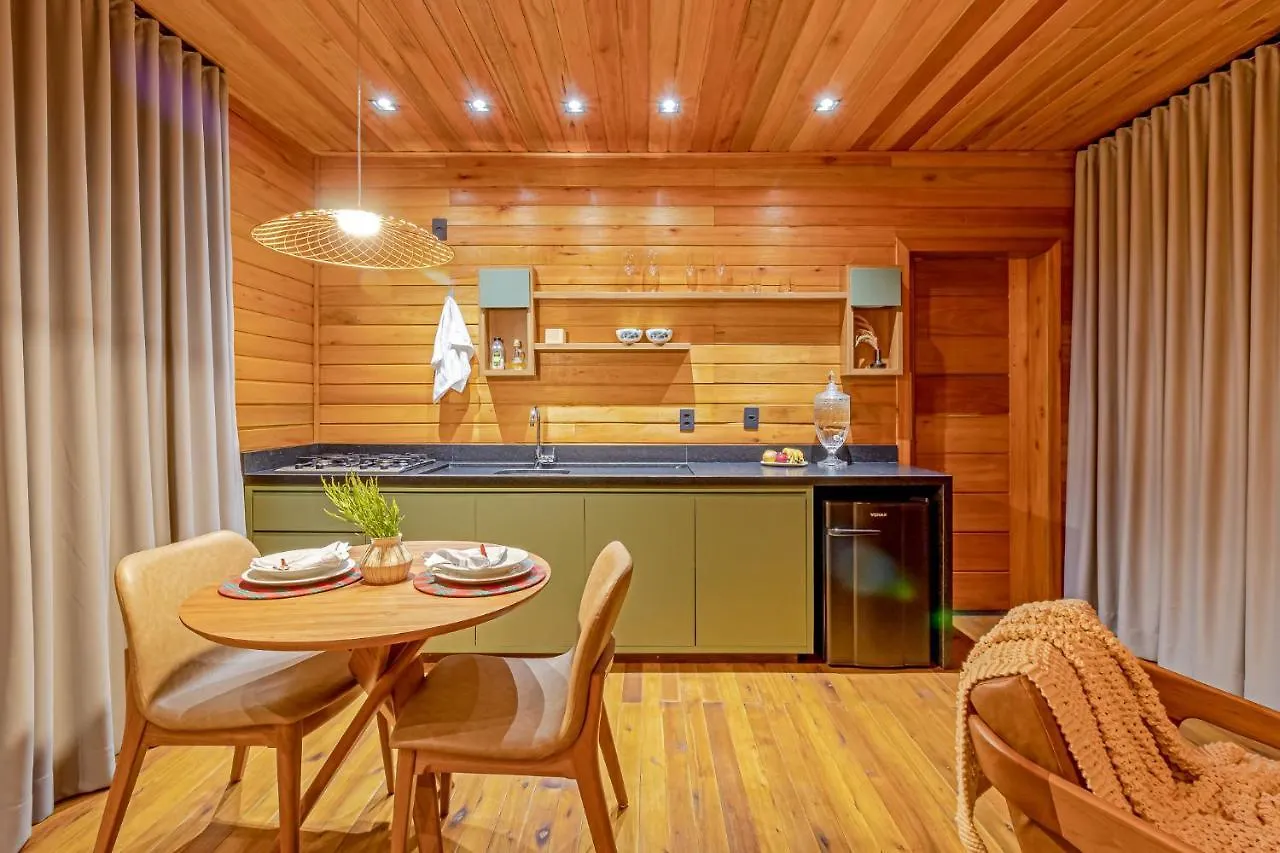 Cabanas Alto Padrao Com Jacuzzi, Lareira E Cachoeira Exclusiva Urupema Apartamento