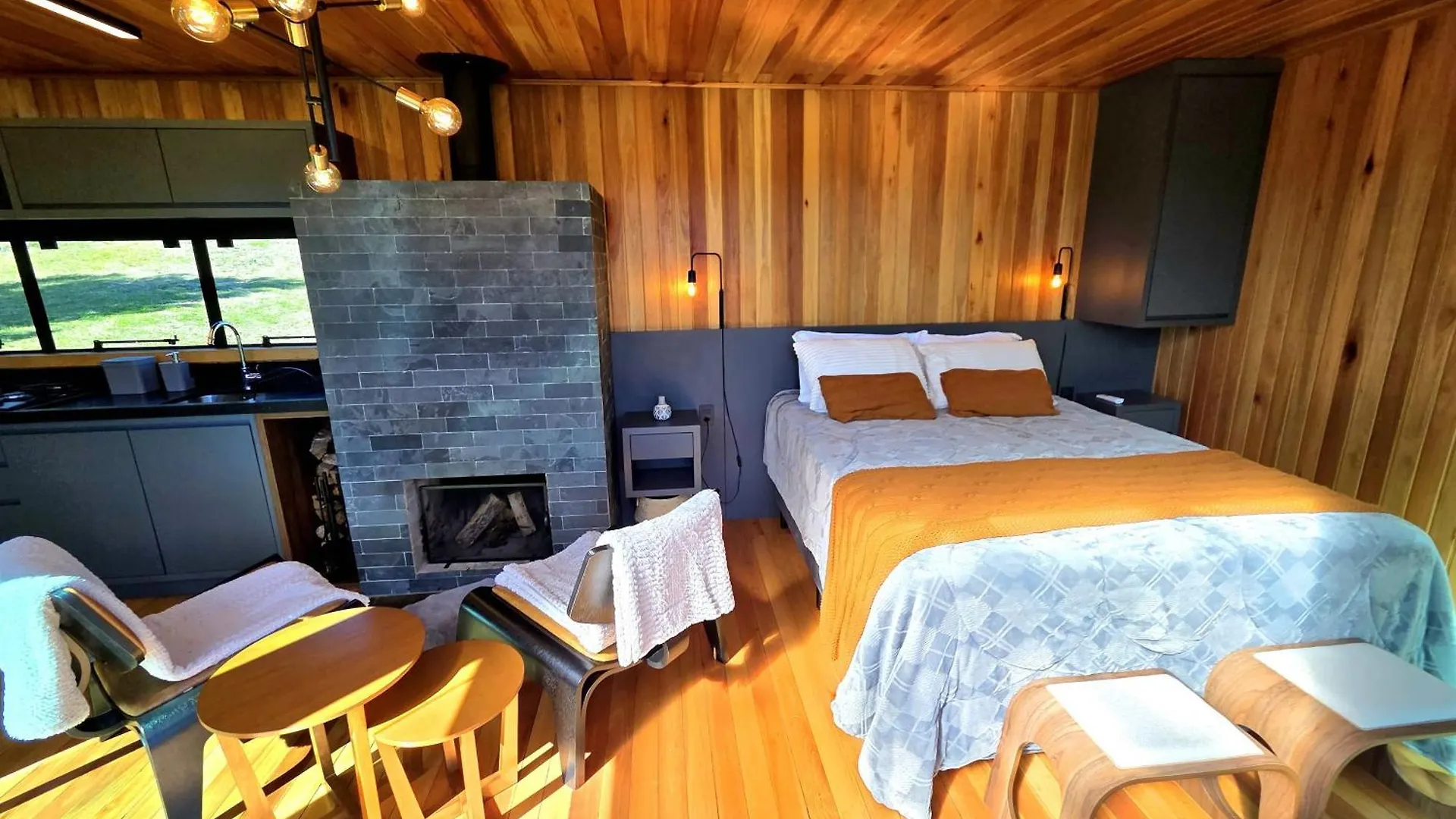 Cabanas Alto Padrao Com Jacuzzi, Lareira E Cachoeira Exclusiva Urupema Apartamento
